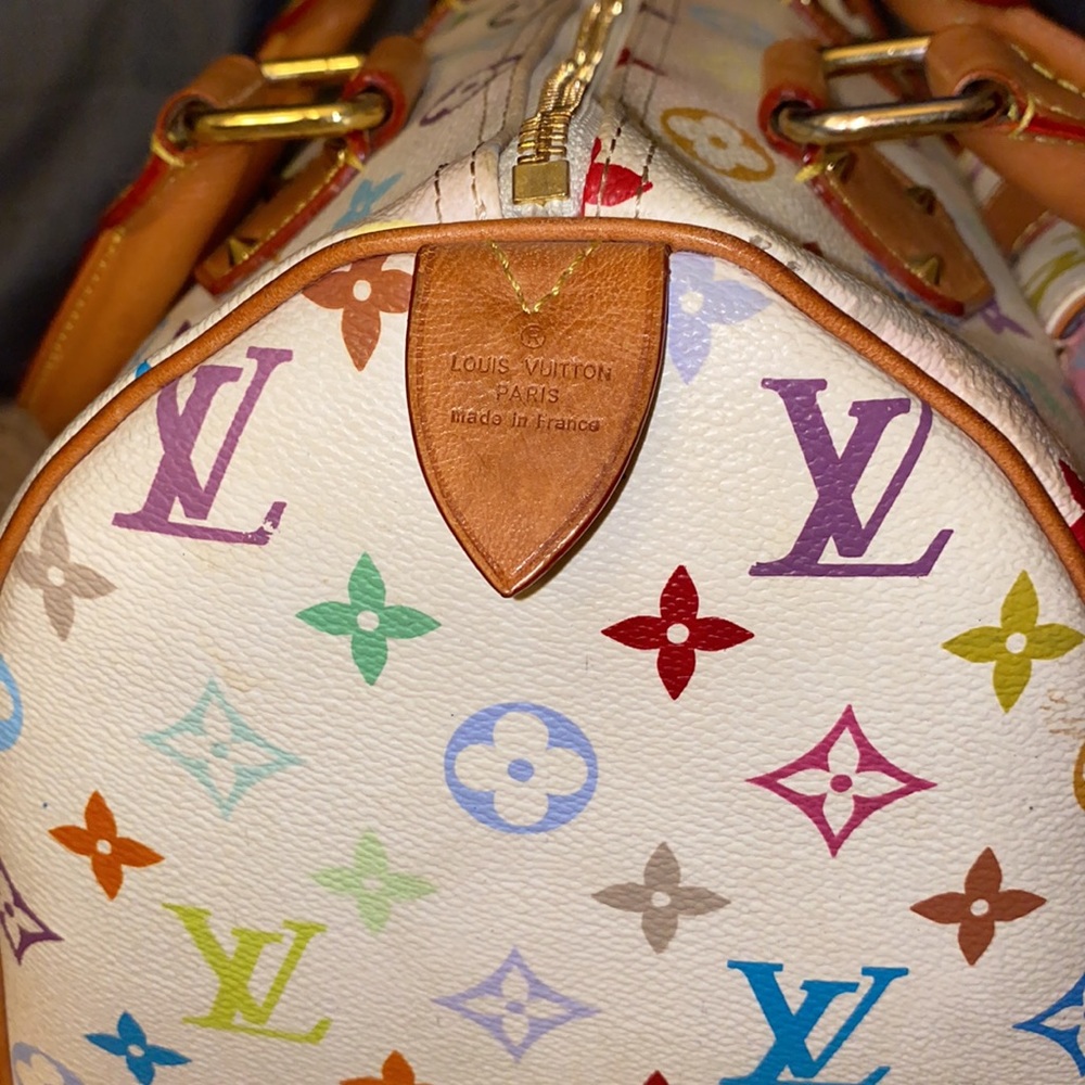 Louis Vuitton Speedy Monogram Multicolor 30 Dust Bag Key - Picture 10 of 16